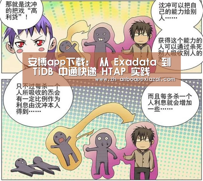 安博app下载:
从 Exadata 到 TiDB 中通快递 HTAP 实践(图2) 安博app下载